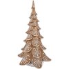 Clayre & Eef 6PR3905GG Choinka LED brązowo-beżowa 26x23x42 cm 3xAA