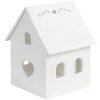 Clayre & Eef 6CE1739 Pojemnik na podgrzewacze Dom Porcelana Biały 7x8x9 cm