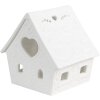 Clayre & Eef 6CE1740 Pojemnik na podgrzewacze Dom Porcelana Biały 9x7x8 cm