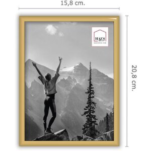 Haes Deco Easy Frame Gold plastikowa ramka na zdjęcia 15x20 cm