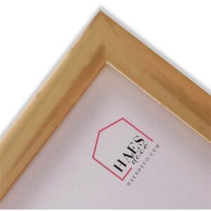 Plastikowa ramka na zdjęcia Haes Deco EF8G Easy Frame Gold 50x70 cm do montażu na ścianie
