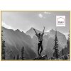 Plastikowa ramka na zdjęcia Haes Deco EF8G Easy Frame Gold 50x70 cm do montażu na ścianie