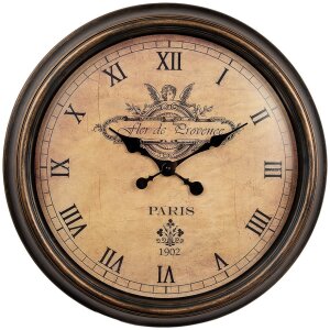 Clayre & Eef 6KL0825 Zegar ścienny vintage Ø...
