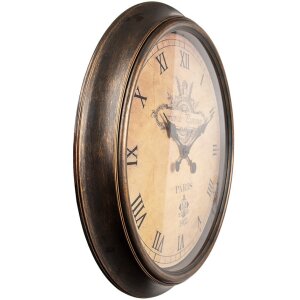 Clayre & Eef 6KL0825 Zegar ścienny vintage Ø...