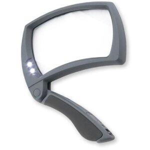 Carson MJ-50 składana lupa 2x 90mm z podświetleniem LED składana przenośna