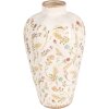 Wazon Clayre & Eef 6CE1937S Dekoracja kwiatowa Ø 17x30 cm