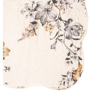 Clayre & Eef Q207.061 Narzuta na łóżko 230x250 cm 2x Poszewka na poduszkę 50x70 cm