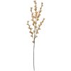 Clayre & Eef 5PL0115W Gałązka dekoracyjna z kwiatami Beżowa 102 cm