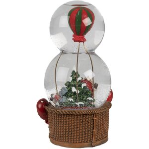 Clayre & Eef 65768 Kula śnieżna Ojciec Gwiazdka balon...