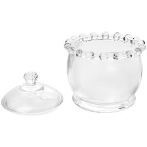 Clayre & Eef 6GL5001 Słoik do przechowywania z pokrywką Ø 8x10 cm