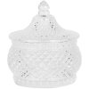 Clayre & Eef 6GL5004 Słoik do przechowywania z pokrywką Ø 10x11 cm