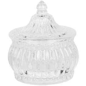 Clayre & Eef 6GL5005 Słoik do przechowywania z pokrywką Ø 10x11 cm