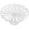 Clayre & Eef 6GL5013 Miska na nóżce szklana przezroczysta Ø 23x12 cm