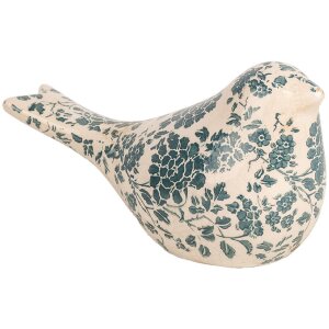 Clayre & Eef 6CE1950M Dekoracja Bird Beige Green...