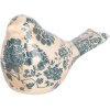 Clayre & Eef 6CE1950S Dekoracja Bird Beige Green 16x7x9 cm