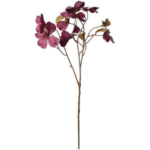 Clayre & Eef 5PL0113R Sztuczny kwiat fioletowy 12x8x72 cm