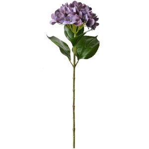 Clayre & Eef 5PL0137LPA Sztuczny kwiat fioletowo-zielony 16x15x68 cm
