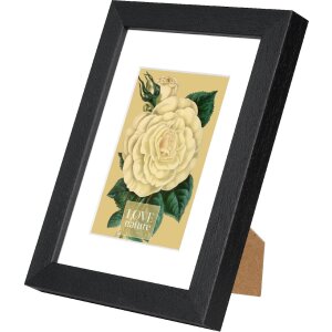 Ramka na zdjęcia Goldbuch Rustiq czarna 13x18 cm z passe-partout 9x13 cm