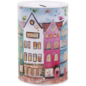 Clayre & Eef 6BL0157 Skarbonka Ø 10x15 cm