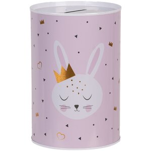 Clayre & Eef 6BL0164 Skarbonka Pink Bunny Ø...
