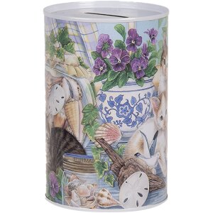 Clayre & Eef 6BL0169 Skarbonka z motywem kota w stylu...