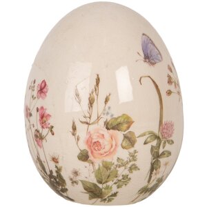 Clayre & Eef 6CE1918M Jajko dekoracyjne ceramiczne...