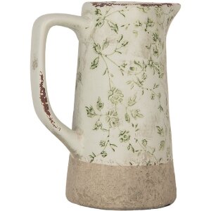 Clayre & Eef 6CE1924M Dzbanek dekoracyjny ceramiczny...