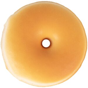 Clayre & Eef 65980Y Dekoracja Donut Yellow Ø 6x2 cm