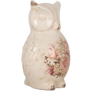 Clayre & Eef 6CE1961L Sowa dekoracyjna ceramiczna...