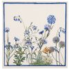 Clayre & Eef 73075 Serwetki papierowe biało-niebieskie 33x33 cm 20 szt.