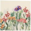 Clayre & Eef 73079 Serwetki papierowe beżowo-różowe 33x33 cm 20 sztuk styl country