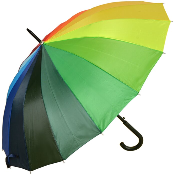 Juleeze JZUM0089 Parasol w kolorach tęczy Ø 100 cm Stabilny Wodoodporny