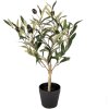 Clayre & Eef 6PL0370 Drzewko dekoracyjne Zielony Plastik 15x15x50 cm