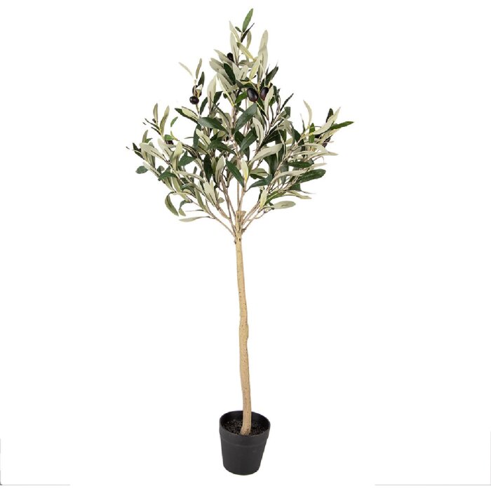 Clayre & Eef 5PL0149 Drzewko dekoracyjne zielone 20x20x90 cm plastik