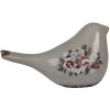Clayre & Eef 6CE1969M Dekoracja Bird Grey Pink 21x9x11 cm