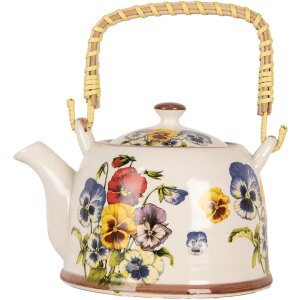 Clayre & Eef 6CETE0172 Czajniczek ceramiczny...