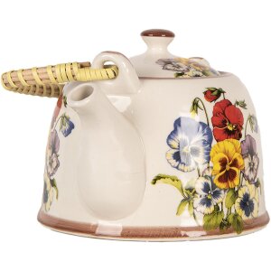 Clayre & Eef 6CETE0172 Czajniczek ceramiczny...