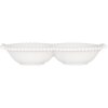Clayre & Eef 6CEBO0202M Miska biała 18x7x3 cm 75 ml Ceramika w stylu wiejskim
