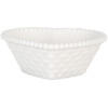 Clayre & Eef 6CEBO0203S Ceramiczna miska w kształcie serca 8x8x3 cm 25 ml biała