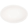 Clayre & Eef 6CEBO0204 Miska biała 12x8x4 cm 75 ml