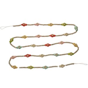 Clayre & Eef 65993 Girlanda świąteczna srebrna 180 cm...