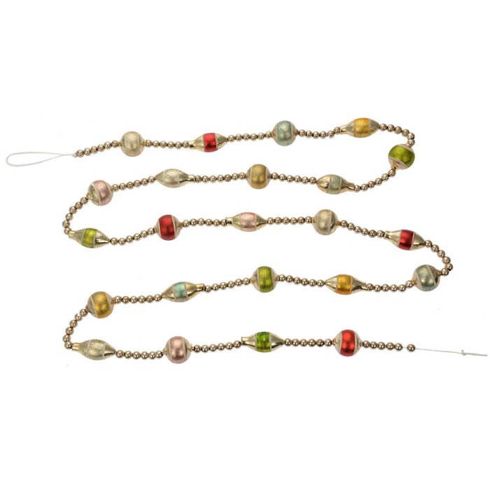 Clayre & Eef 65994 Girlanda świąteczna srebrna 180 cm żelazko