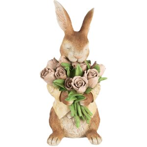 Clayre & Eef Dekoracja Królik polyresin...