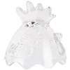 Clayre & Eef 6GL4989 Słoik z pokrywką z motywem koguta Ø 10x22 cm