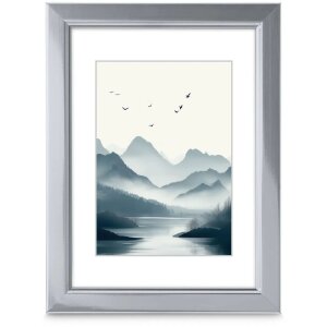 Ramka plastikowa Hama Chill White Silver 10x15 cm 13x18 cm 15x20 cm 30x40 cm