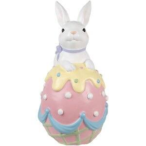 Clayre & Eef dekoracyjny królik na pisance...