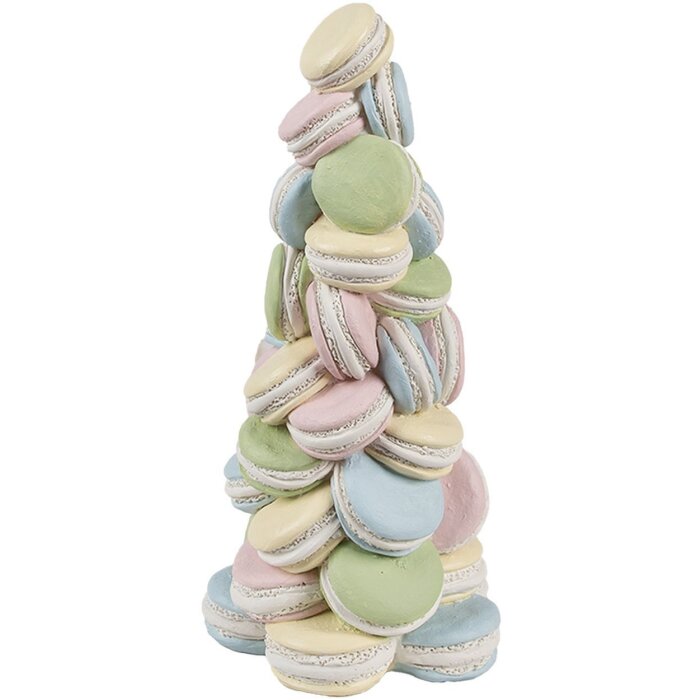 Clayre & Eef 6PR5165 Dekoracja na ciasto Macaron Ø 12x25 cm