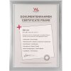Ramka Walther Beyond 21x29,7 cm srebrne, przezroczyste szkło, tylny panel MDF
