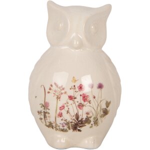 Clayre & Eef Sowa dekoracyjna ceramiczna...