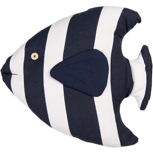 Clayre & Eef Poduszka dekoracyjna Fish Maritime...